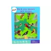 LEAN TOYS Puzzle de madeira DIY pássaros em árvore