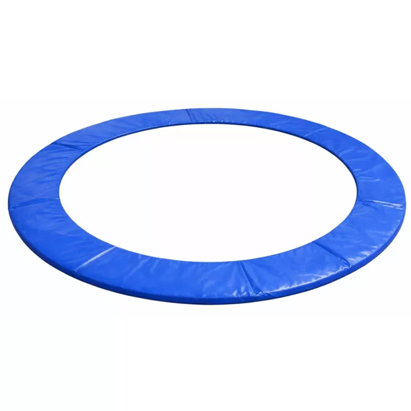 Cobertura de molas para trampolim Lean - azul - compatível com trampolins redondos 480-487 cm (16 ft) - 28 cm de largura, 20 mm de espessura, PVC resistente aos UV