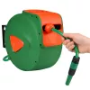 LEAN Enrolador automático de parede com mangueira de jardim 30m + 2m