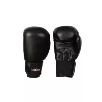 Luvas de boxe em pele SG-1011 8 oz pretas