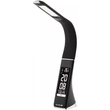Avide candeeiro de secretária LED Business Calendar preto 6W