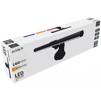 Luz de monitor LED Avide com fixação por mola 160lm USB 5W