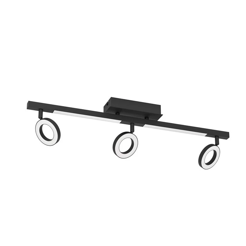 EGLO Cardillio 2 900515 candeeiro de teto LED, preto