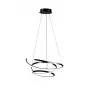 Sibiu candeeiro suspenso LED, 42W, 4000K, preto