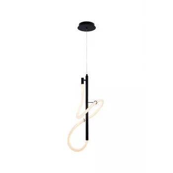 Tigris Bar candeeiro suspenso LED, 4000K, preto