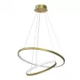 Ronday Candeeiro suspenso LED, 60 cm, 51W, dourado