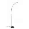 Candeeiro de pé LED Sibiu, 4000K, preto