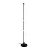 Candeeiro de pé LED Tigris, 4000K, preto
