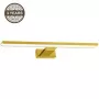 Aplique de parede LED MIK ML6338, 80 cm, 15 W, IP44, dourado