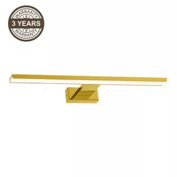 Luz LED de parede LED LENSER VAN 50CM 12W 30K dourado
