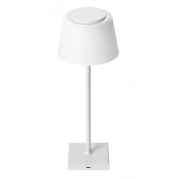 Avide Candeeiro de mesa LED, USB, 4 W, 3 níveis de cor de luz, branco