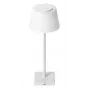 Candeeiro de mesa LED Avide, USB, 4 W, cor da luz em 3 níveis, branco