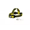 Lanterna frontal LED recarregável Ledlenser iH9R, preto/amarelo, 600 lm, IP54