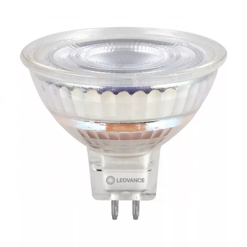 Lâmpada refletora LED LEDVANCE LEDV 2-20W/827 MR16 12V GU5.3 36° 15000h classe de eficiência energética E