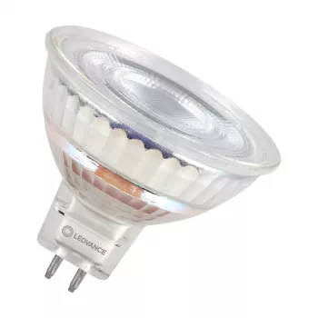 Lâmpada refletora LED LEDVANCE LEDV 2-20W/827 MR16 12V GU5.3 36° 15000h classe de eficiência energética E