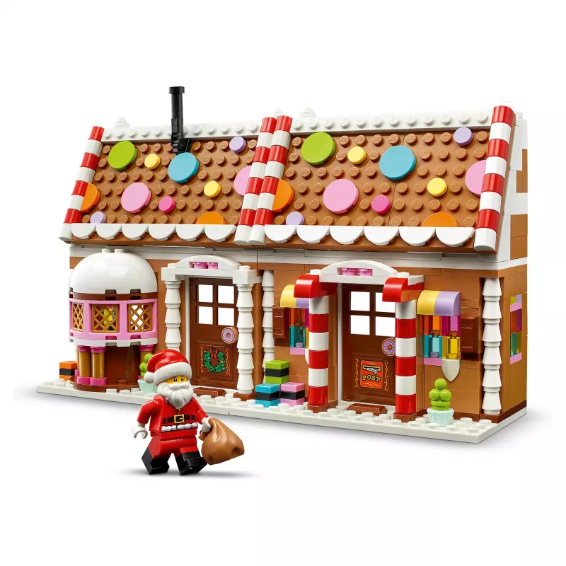 LEGO 40809 Seasonal Casa de gengibre festiva, conjunto de construção (498 peças, 10+ anos)