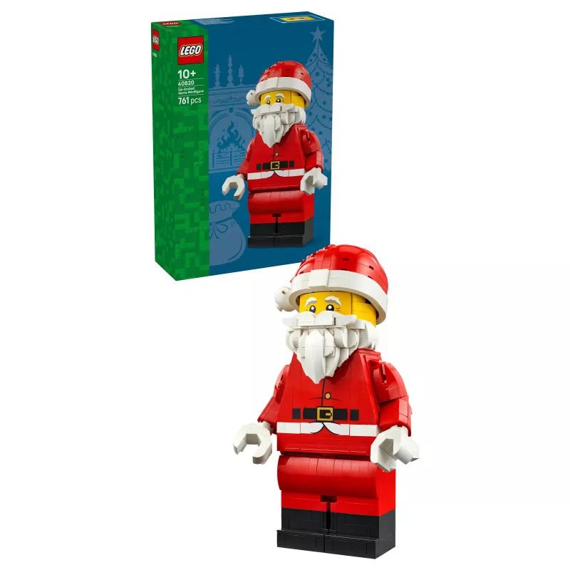 LEGO 40820 Minifigura grande de Pai Natal sazonal