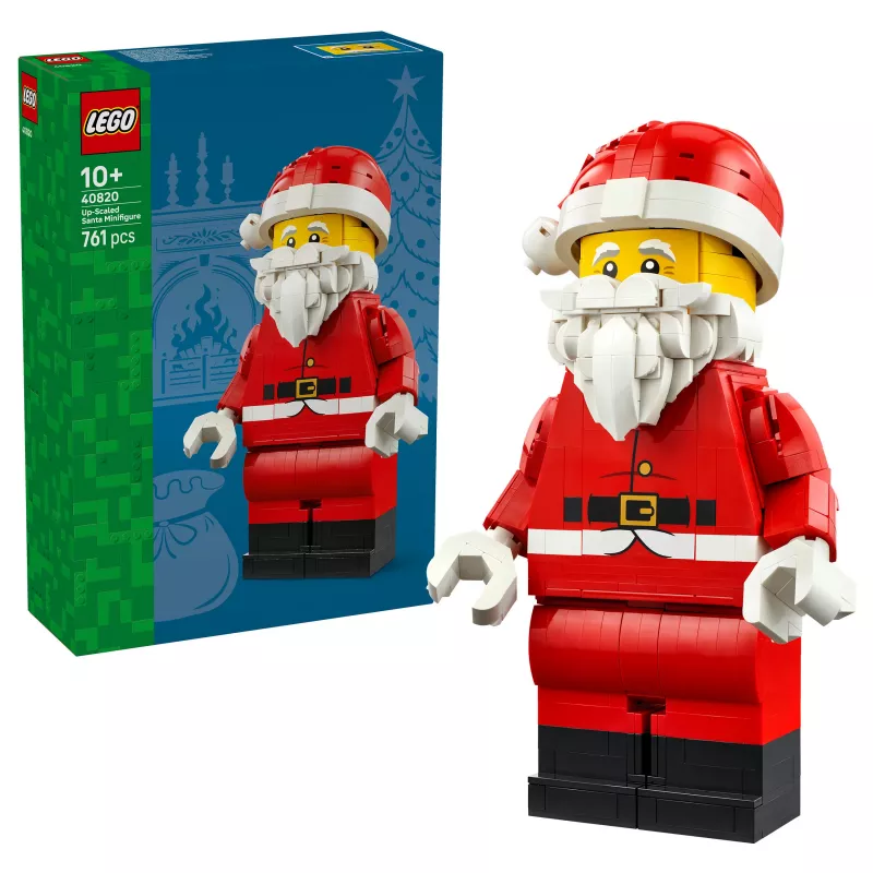 LEGO 40820 Minifigura grande de Pai Natal sazonal
