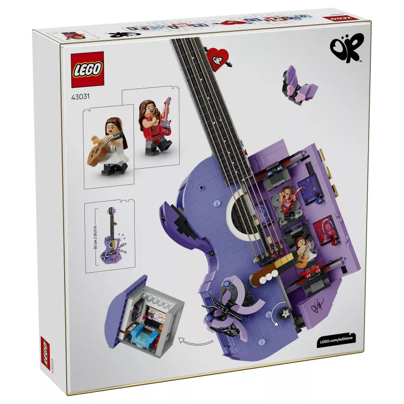 LEGO 43031 Bricks Editions Música Guitarra Dupla de Olivia Rodrigo