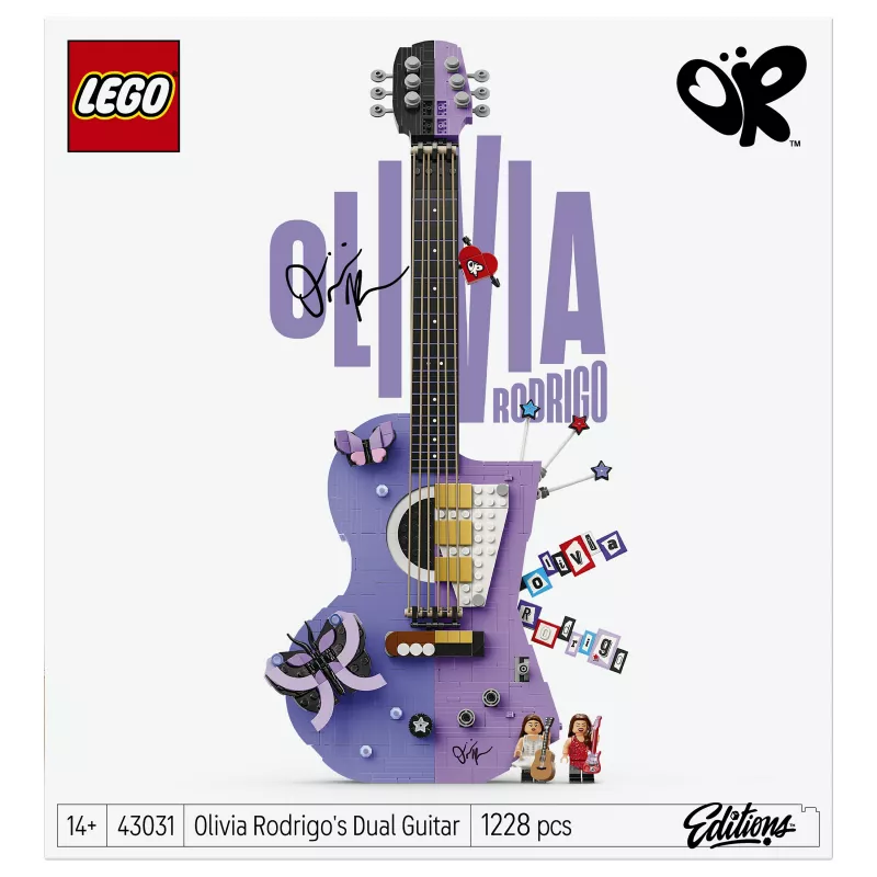 LEGO 43031 Bricks Editions Música Guitarra Dupla de Olivia Rodrigo