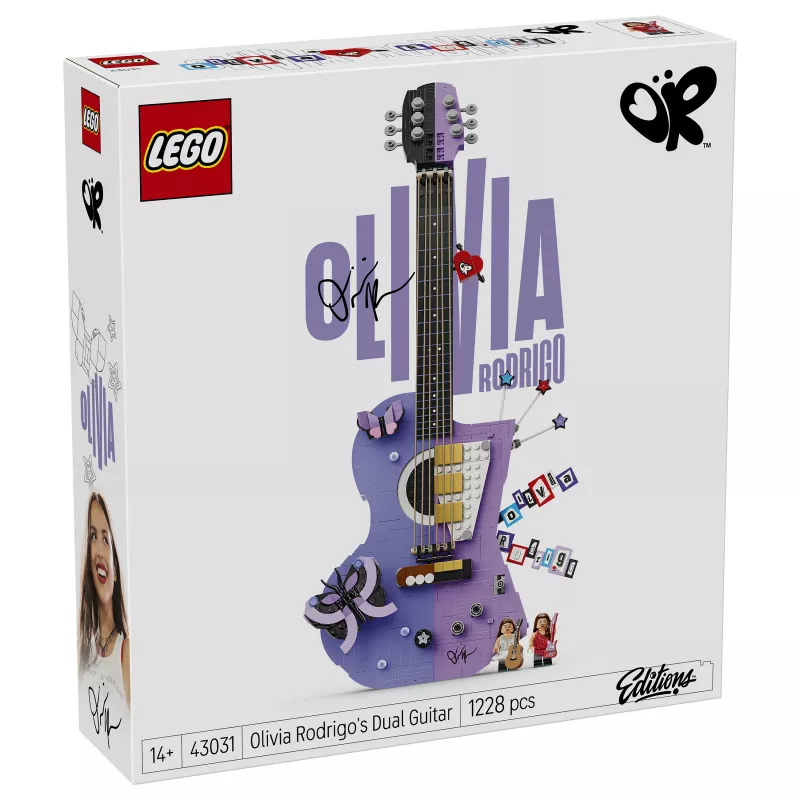 LEGO 43031 Bricks Editions Música Guitarra Dupla de Olivia Rodrigo