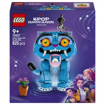 LEGO 72537 KPop Demon Hunters Derpy Tiger and Sussie Bird conjunto de construção