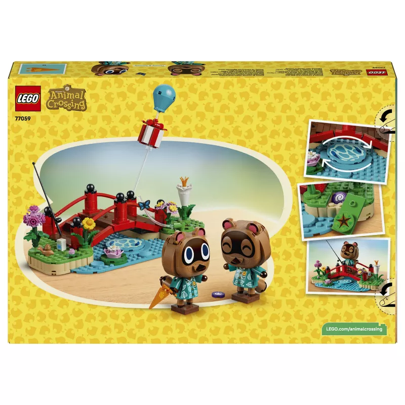 Conjunto de construção LEGO Animal Crossing Timmy & Tommys Spaßtag 77059