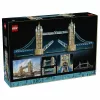 LEGO Architecture 21067 Tower Bridge Conjunto de construção (1176 peças) - Marco de Londres