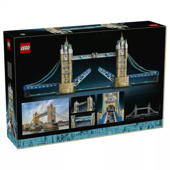 LEGO Architecture 21067 Tower Bridge Conjunto de construção (1176 peças) - Marco de Londres