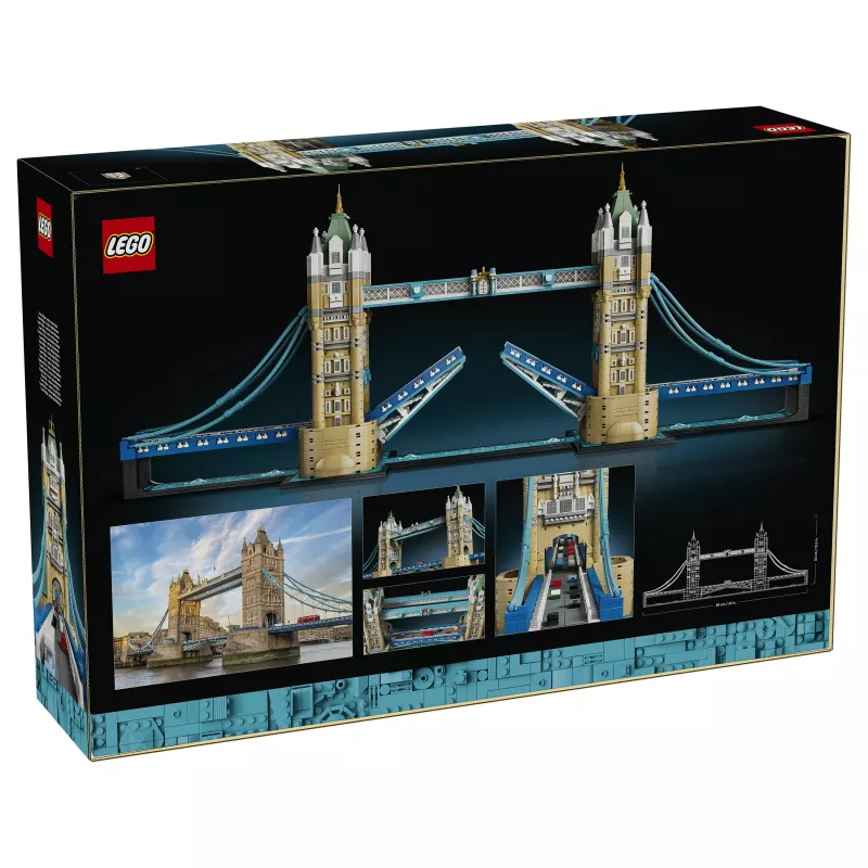 LEGO Architecture 21067 Tower Bridge Conjunto de construção (1176 peças) - Marco de Londres