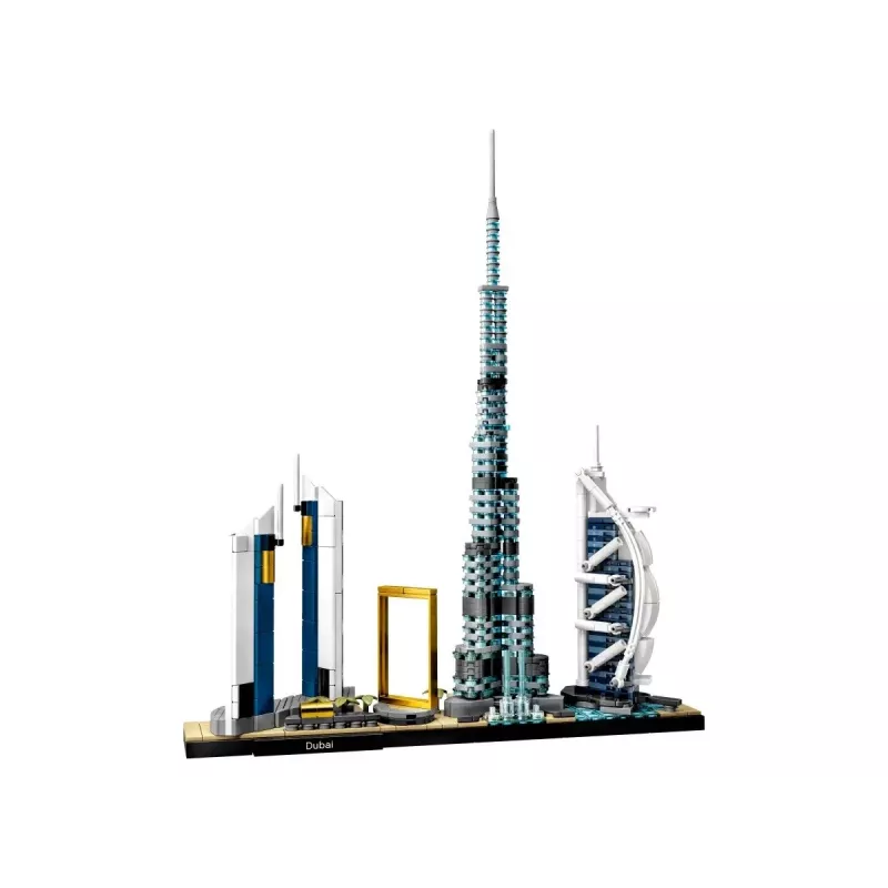 Conjunto de construção LEGO Architecture Dubai Skyline Collection 21052