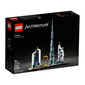 Conjunto de construção LEGO Architecture Dubai Skyline Collection 21052