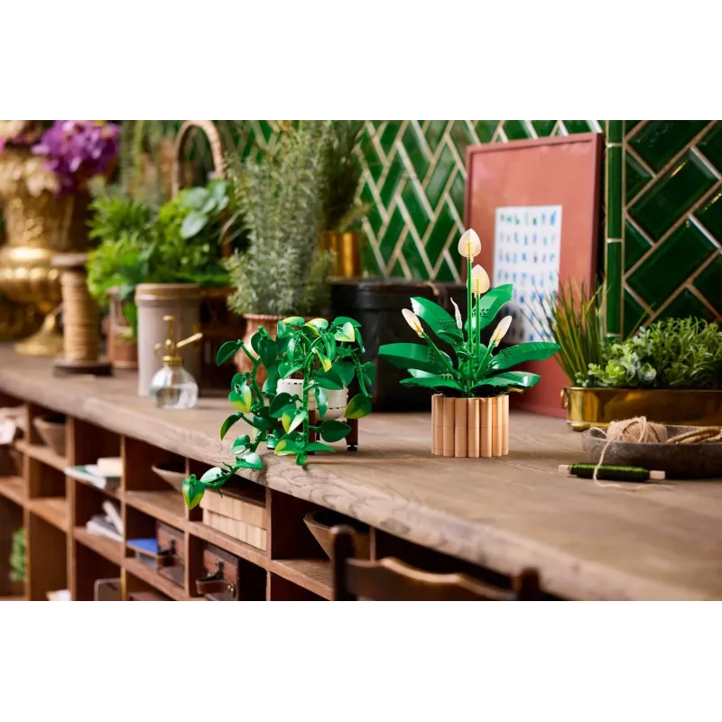 Conjunto de construção LEGO BOTANICALS 11512 Hanging Dragon Ivy