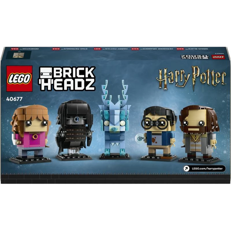 LEGO BrickHeadz Harry Potter e o Prisioneiro de Azkaban figuras (40677)