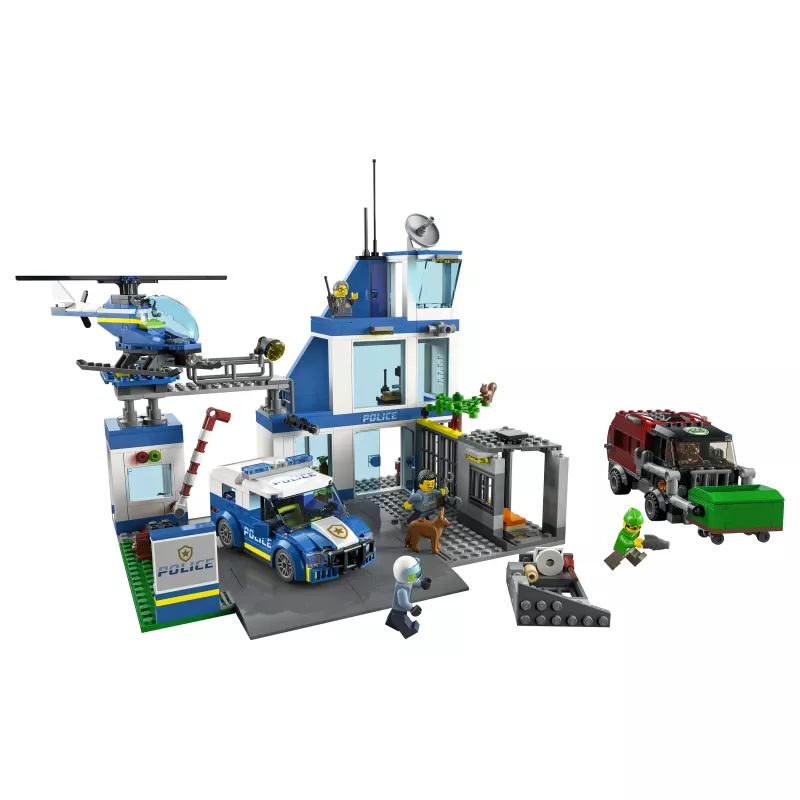 Conjunto de construção LEGO City Esquadra de Polícia 60316