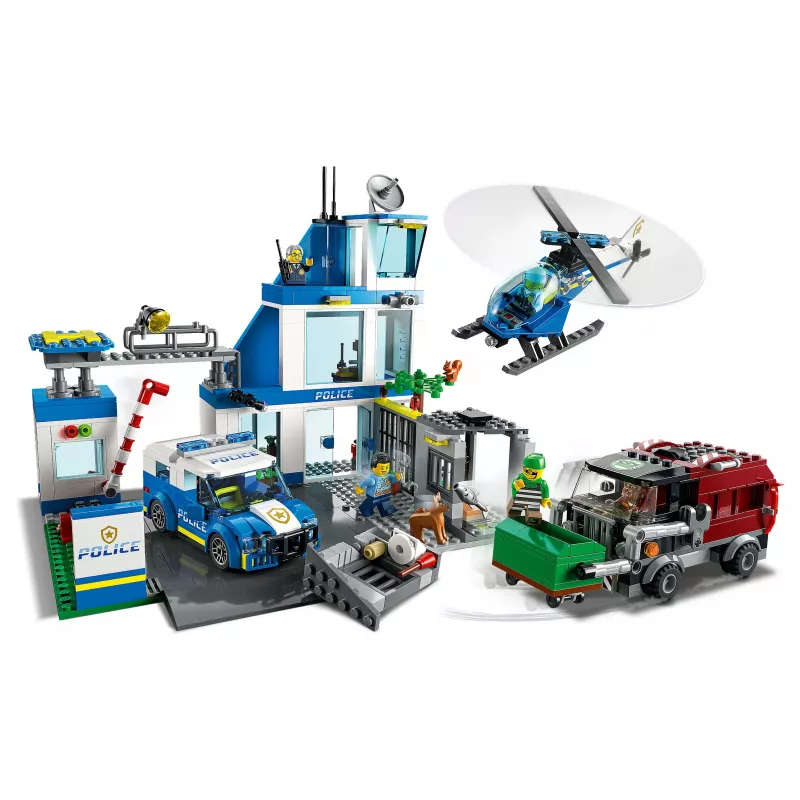 Conjunto de construção LEGO City Esquadra de Polícia 60316