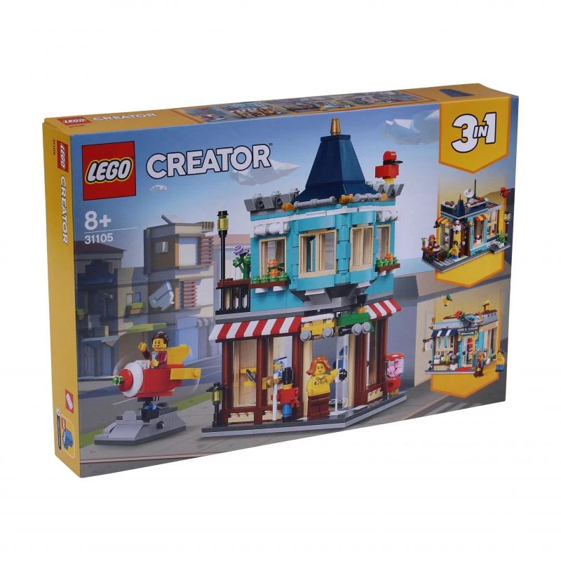 LEGO Creator 3-em-1 conjunto de construção Townhouse Toy Store (31105)