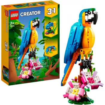 LEGO Creator Wild Animals Bundle conjunto de blocos 3-em-1 (1171 peças)