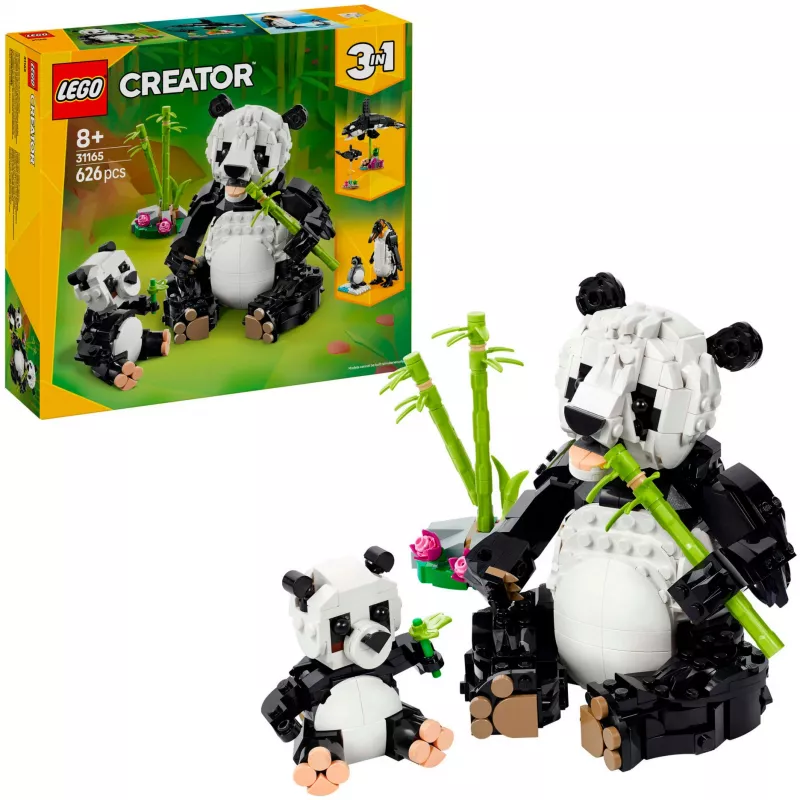 LEGO Creator Wild Animals Bundle conjunto de blocos 3-em-1 (1171 peças)