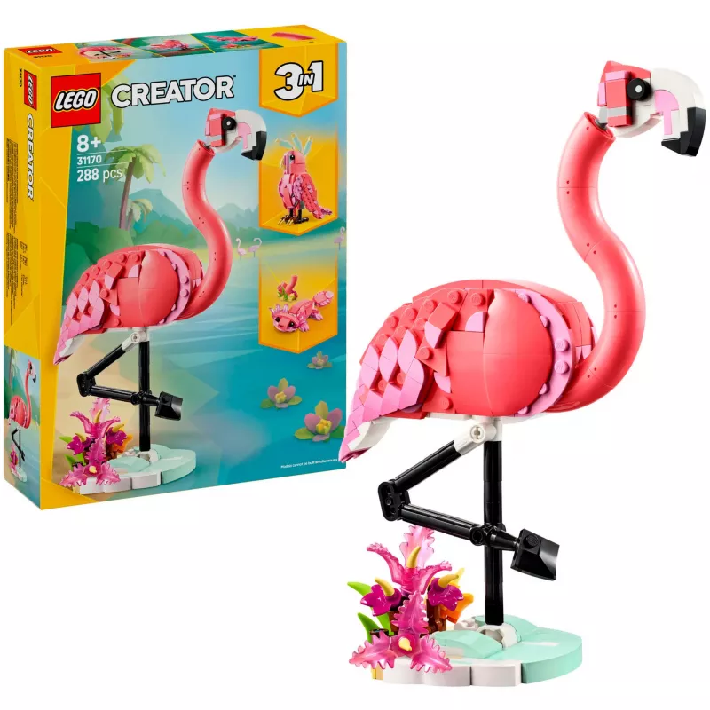 LEGO Creator Wild Animals Bundle conjunto de blocos 3-em-1 (1171 peças)