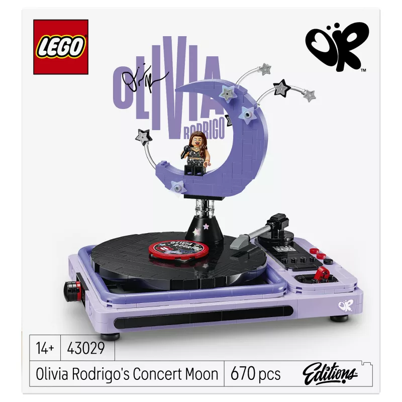 LEGO Disney Olivia Rodrigo's Concert Moon 43029 conjunto de construção (174 peças, a partir de 6 anos)
