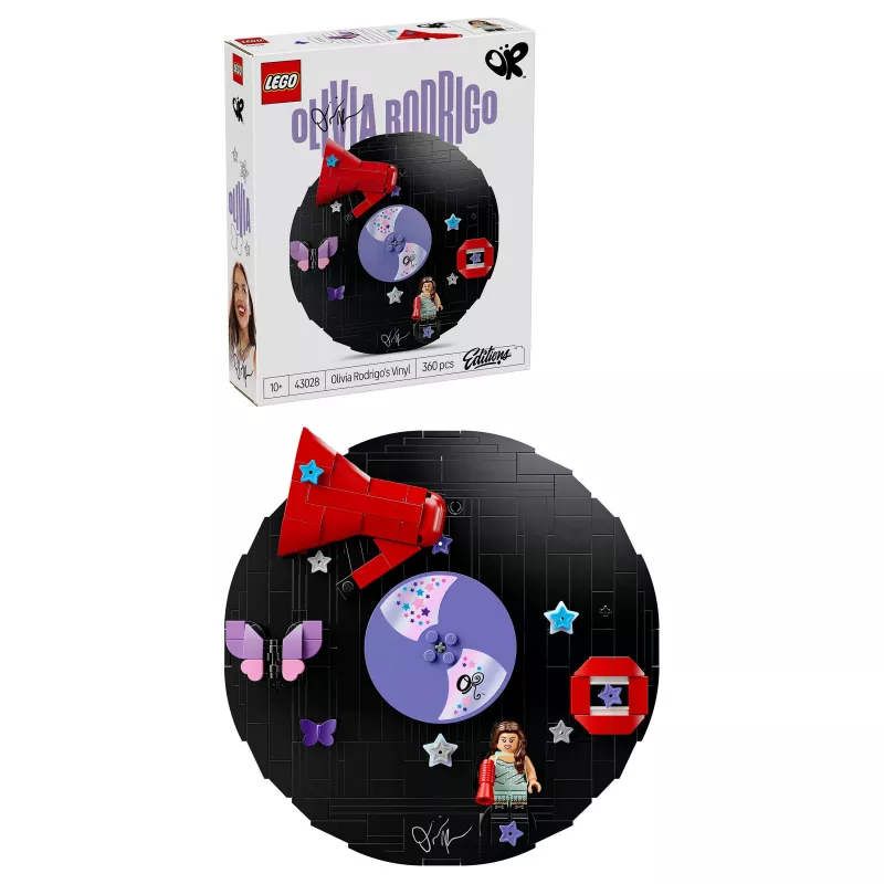 LEGO DOTS 43028 Olivia Rodrigo's Vinyl Record - conjunto criativo de artesanato