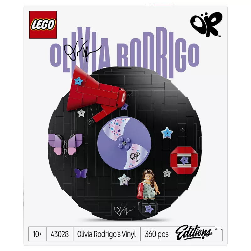 LEGO DOTS 43028 Olivia Rodrigo's Vinyl Record - conjunto criativo de artesanato