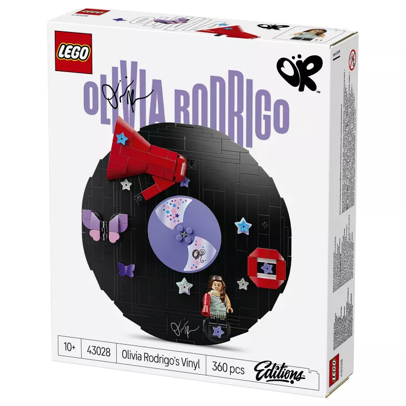 LEGO DOTS 43028 Olivia Rodrigo's Vinyl Record - conjunto criativo de artesanato