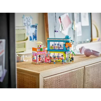 Conjunto de construção LEGO Friends 42674 Loja de banda desenhada e jogos