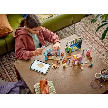 Conjunto de construção LEGO Friends 42674 Loja de banda desenhada e jogos