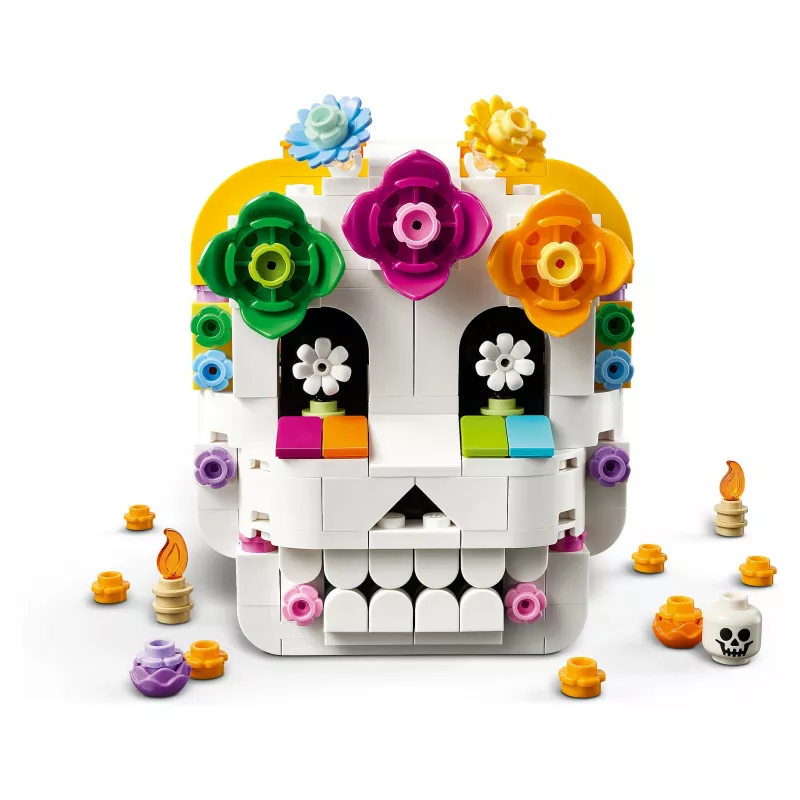 LEGO Iconic 40811 Altar dos Mortos – 170 peças, 2 minifiguras, decoração Día-de-Muertos, conjunto de construção para colecionadores