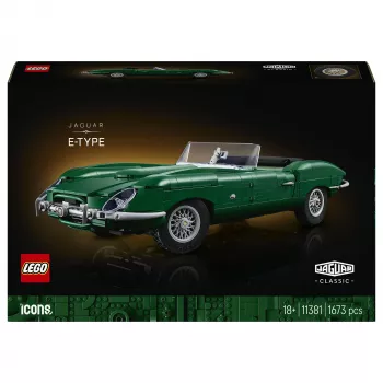 LEGO Icons 11381 Conjunto de construção Jaguar E-Type (1458 peças)