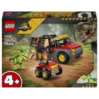 LEGO Jurassic World 77978 Camião de Transporte do Jovem T. rex Conjunto de Construção