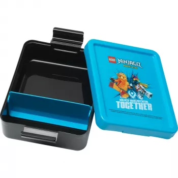 LEGO Lancheira Ninjago Azul/Preto PP com gráficos emoticon 1,2L